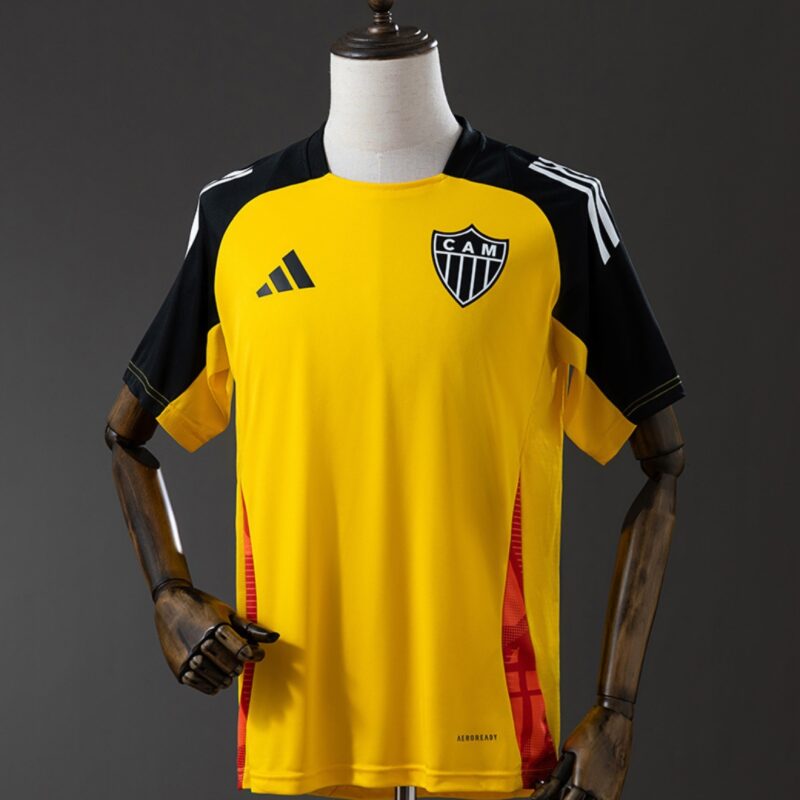 Camisa masculina Atlético/ MG Treino Amarelo 25/26