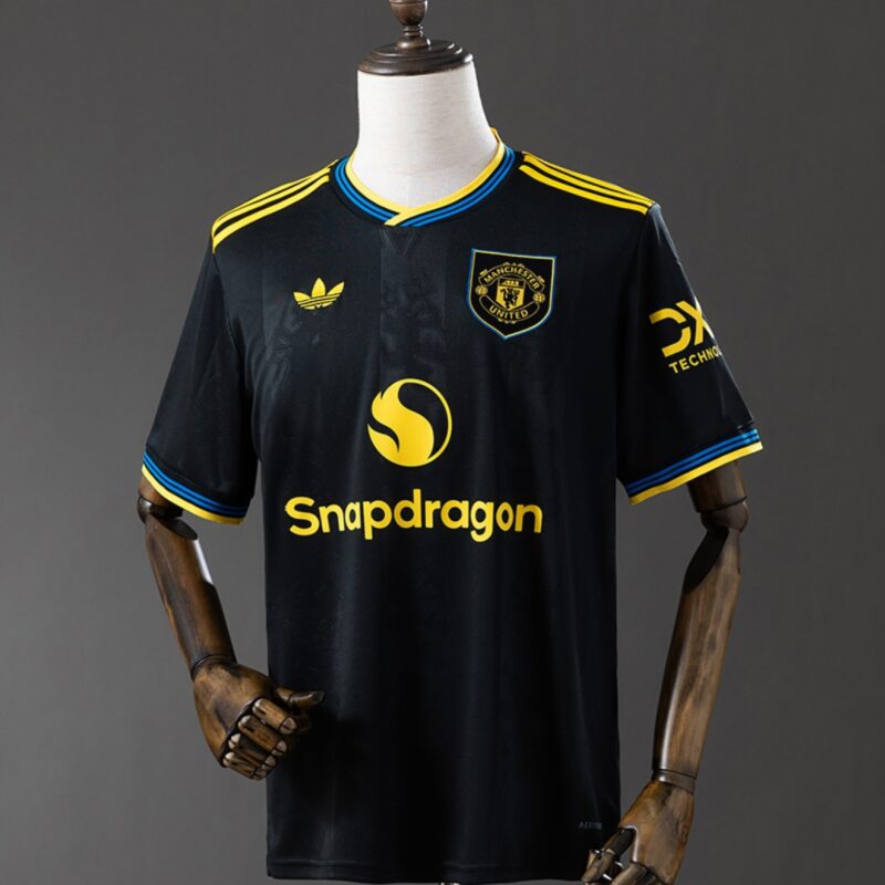 Camisa masculino Manchester United Preta 25/26