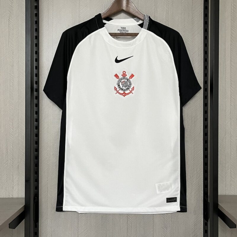 Camisa masculino Corinthians branca 25/26