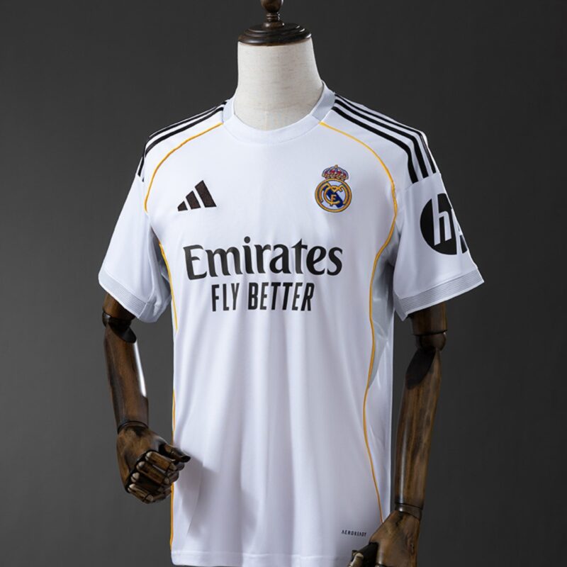 Camisa masculino Real Madrid Branca 25/26