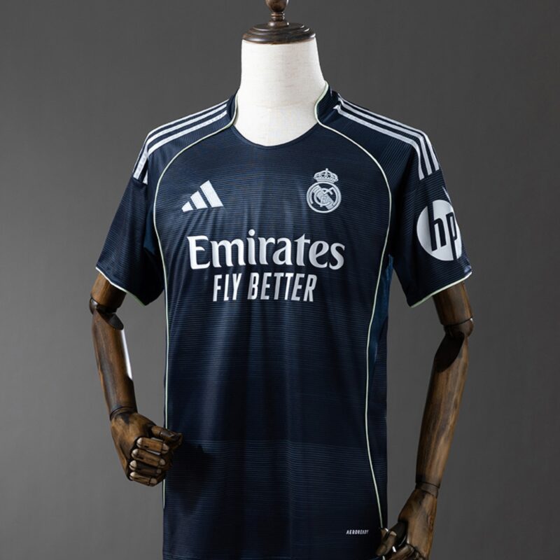 Camisa masculino Real Madrid preta 25/26