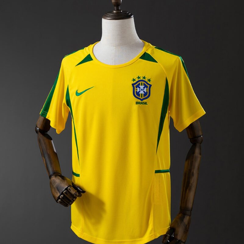 Camisa masculino Brasil Retrô 2002