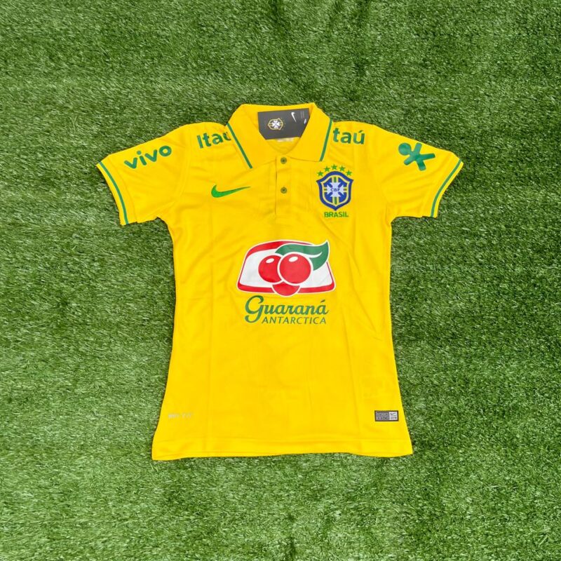Camisa feminina polo Brasil 2018
